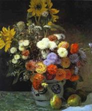 Haga click para ver la imagen ampliada flowers in a vase.jpg